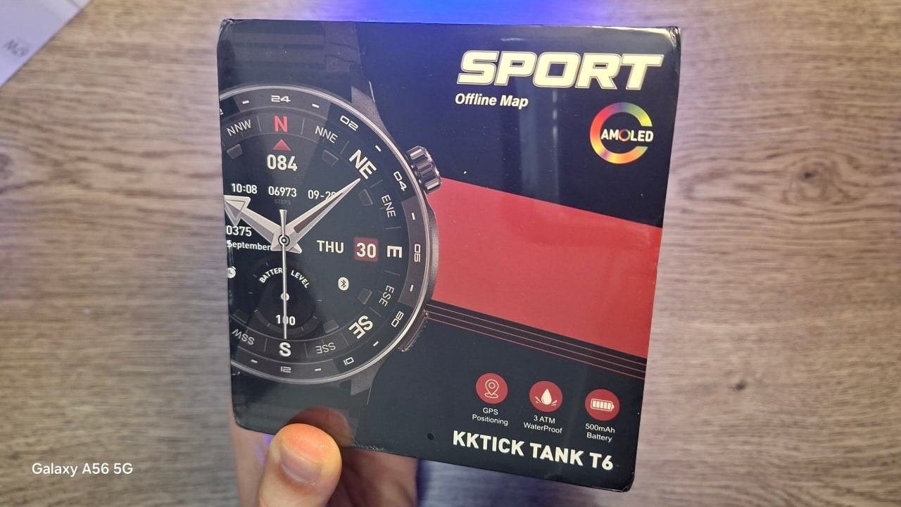 Мои новые умные часы! Обзор KKTICK TANK T6! смотреть онлайн