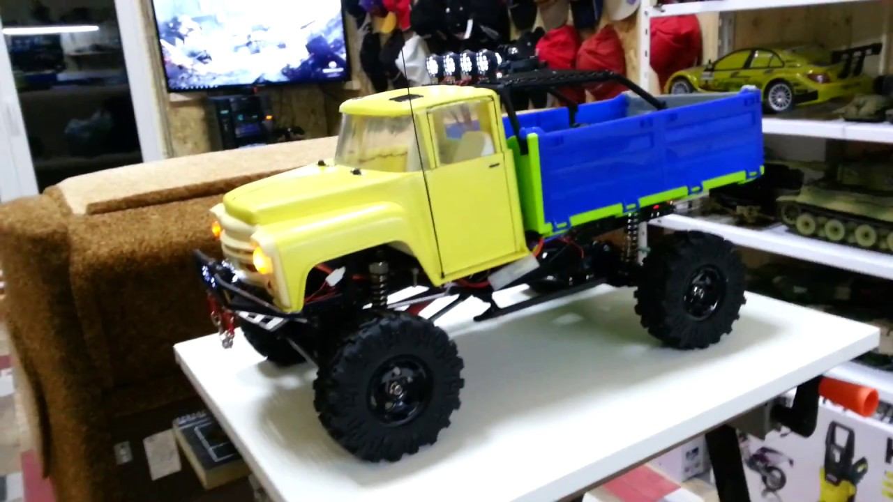 Зил 130 RC Trophy Remo Hobby. Из игрушки в трофи. Часть 1