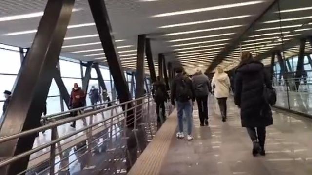 Пересадочные узлы на БКЛ в день открытия участка Каховская - Терехово 07.12.2021 смотреть онлайн