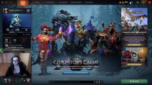 стрим дота2,стримерша kris_chrome_heart