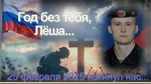 Год без тебя...