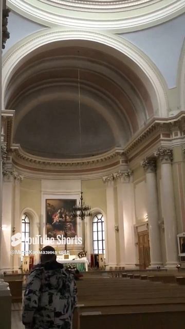 Санкт-Петербург. 09.12.2024. Базилика Святой Екатерины Александрийской. Песнопение под орган