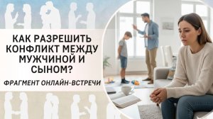 Как разрешить конфликт между мужчиной и сыном?