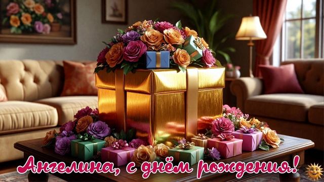 Ангелина с днём рождения
