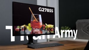 Игровой OLED за 30К — обзор Titan Army G2785S