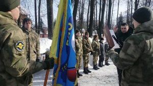 Торжественная присяга на мемориале воинам интернационалистам