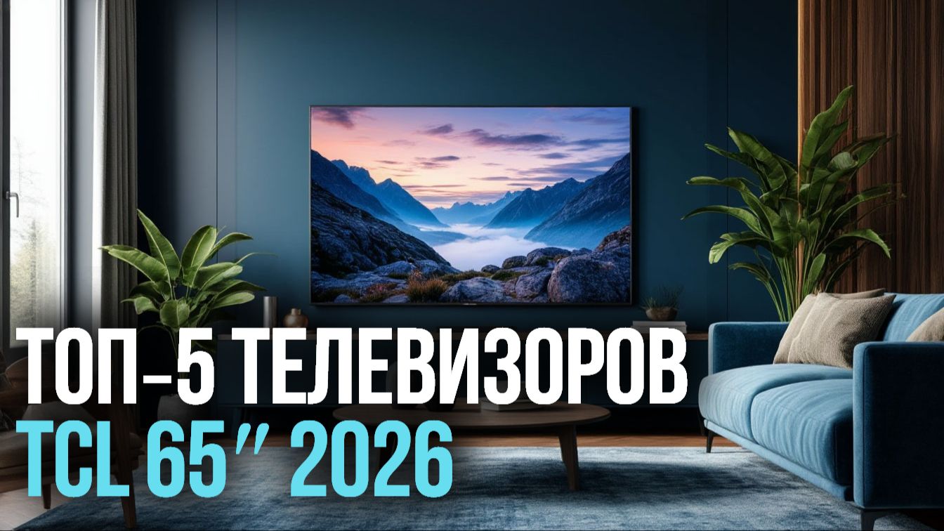 Лучшие телевизоры TCL 65″ в 2026 году: обзор топ‑5 вариантов с ценами.