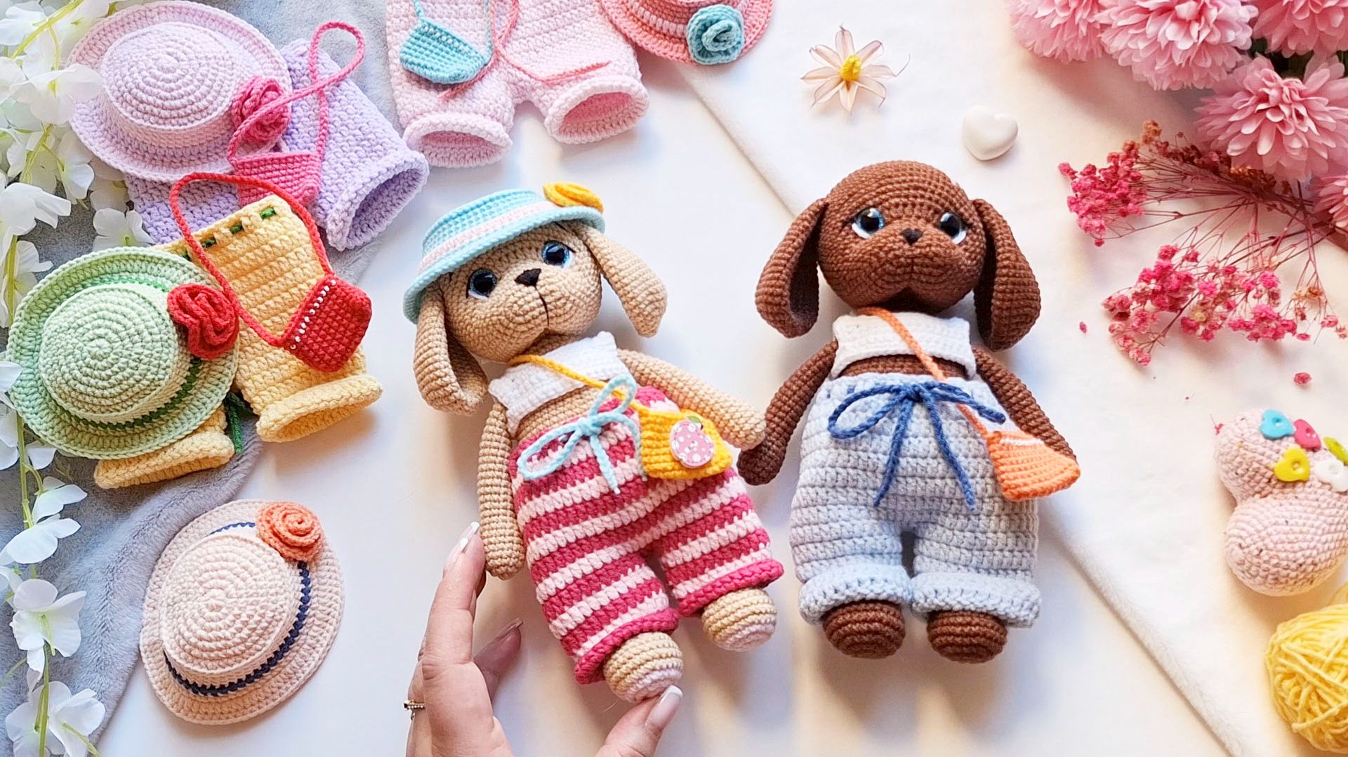 Вязовлог №9 "Сердечная собачка" / Новый МК / Амигуруми вязание крючком смотреть онлайн