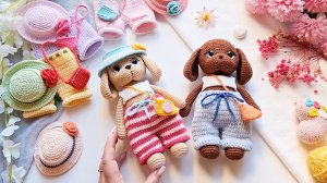 Вязовлог №9 "Сердечная собачка" / Новый МК / Амигуруми вязание крючком