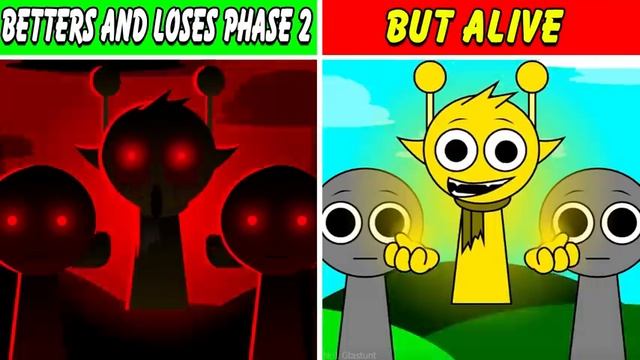 Incredibox Sprunki: Batters And Loses Phase 2 But Alive Version (Best Mod) смотреть онлайн