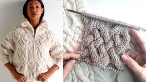 УЗОР БОМБЕРА НЮАНС ОТ КУЧИНЕЛЛИ (Nuance)