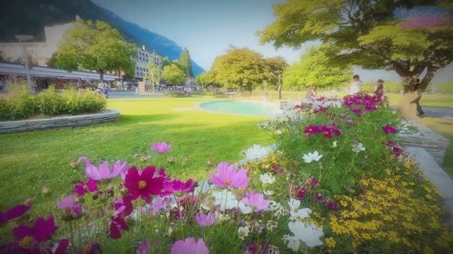 🇨🇭Интерлакен, Швейцария - Самый очаровательный швейцарский город🏠 смотреть онлайн