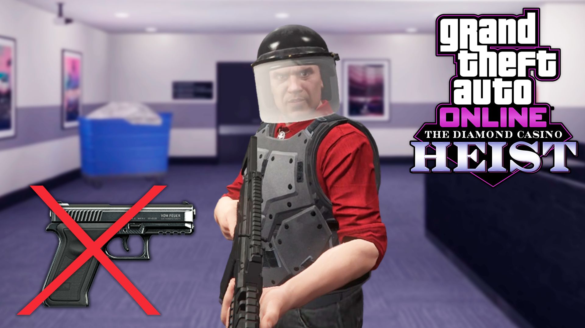 Пацифисты грабят Казино в GTA Online смотреть онлайн