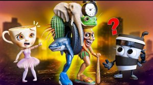 Слияние героев Брайнрот в Трипи Тропи Тралала. Эксперимент пошел не по плану