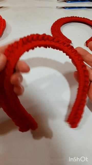 Ободки-кокошники крючком