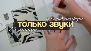Твой вайб для учёбы и творчества - 25 минут (интервал помодорро) / Без слов, только звуки окружения