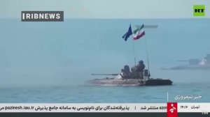 الحرس الثوري الإيراني يجري مناورات على خلفية تعزيزات عسكرية أمريكية في الشرق الأوسط