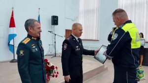 В УМВД Приморья прошло торжественное мероприятие, посвященное празднованию Дня защитника Отечества