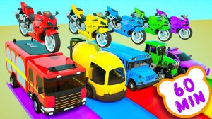 Песенка Купание машинок Семейка пальчиков Большие колеса и игрушечные пушки Лучшие детские песни