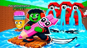 ПРОКАЧАЛ СКОРОСТЬ на МИЛЛИОН и СПАС САМОГО РЕДКОГО БРЕЙНРОТА от ЦУНАМИ ЗОМБАК ROBLOX