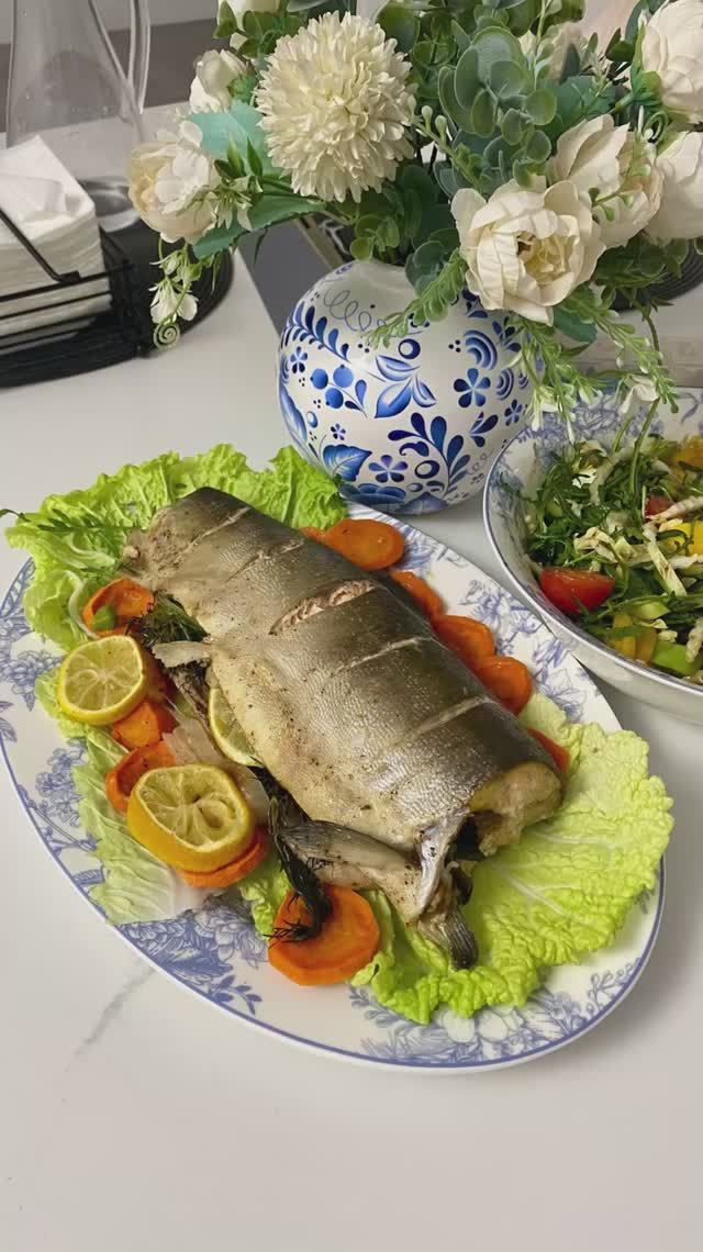 Горбуша в духовке