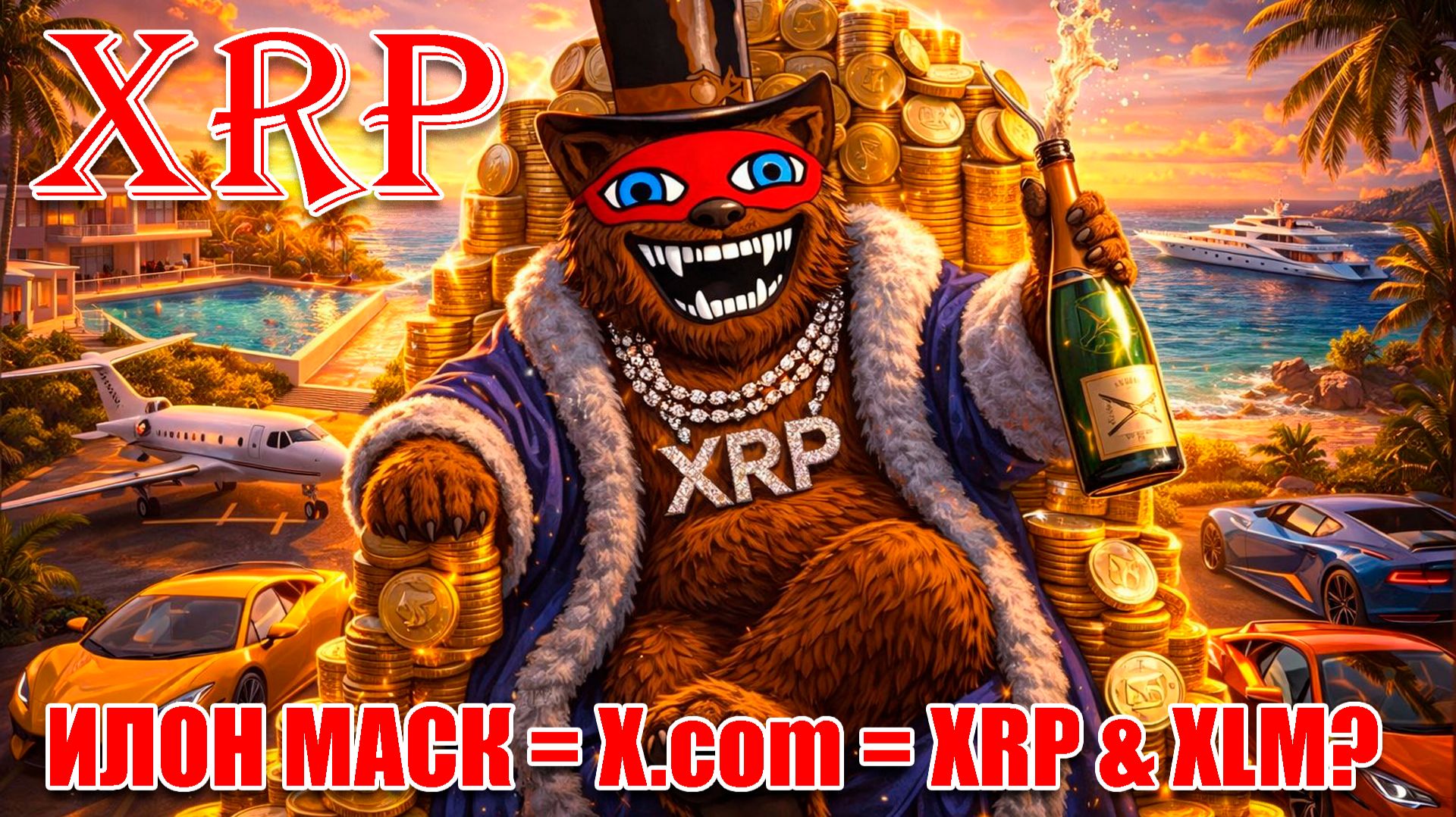 ИЛОН МАС ИНТЕГРИРУЕТ RIPPLE XRP и STELLAR XLM ДЛЯ ПЛАТЕЖЕЙ НА 