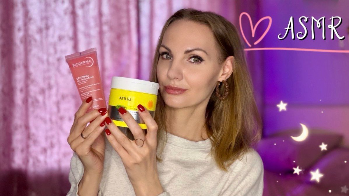 ASMR - Усыпляющий обзор посылки с косметикой, тихий голос - АСМР смотреть онлайн