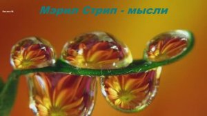 Мудрые мысли актрисы Мэрил Стрип