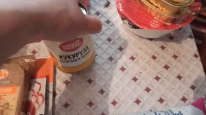 Большая покупка продуктов