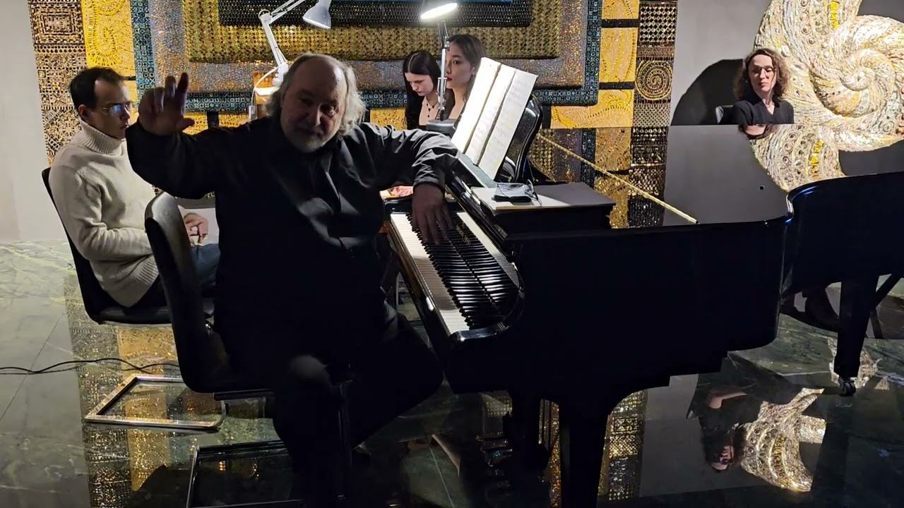 Bach Choral BWV641, Kunst der Fuge BWV1080 Contrapunctus 9,10,11 Mikhail Arkadev, Altana Erdinieva смотреть онлайн