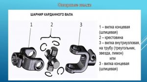 ТОиР шасси. 26.02. 531гр. Неисправности карданного вала автомобиля.
