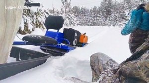 Решил испытать АЛЬБАТРОС ХЛВ9 как едет по целине по полю. И вот что у меня получилось! 15.02.26