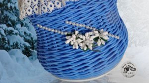 Как сплести сумку из ротанга, третья часть заключительная