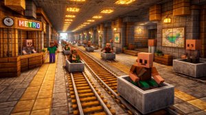 Тоннель длиной в тысячу блоков: или как не сойти с ума с киркой в Майнкрафт.Часть:24