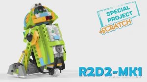 Special WeDo 2.0 + Scratch Project R2D2 - MK1