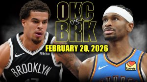 21.02.2026 | ОБЗОР МАТЧА | Оклахома-Сити Тандер - Бруклин Нетс | Highlights