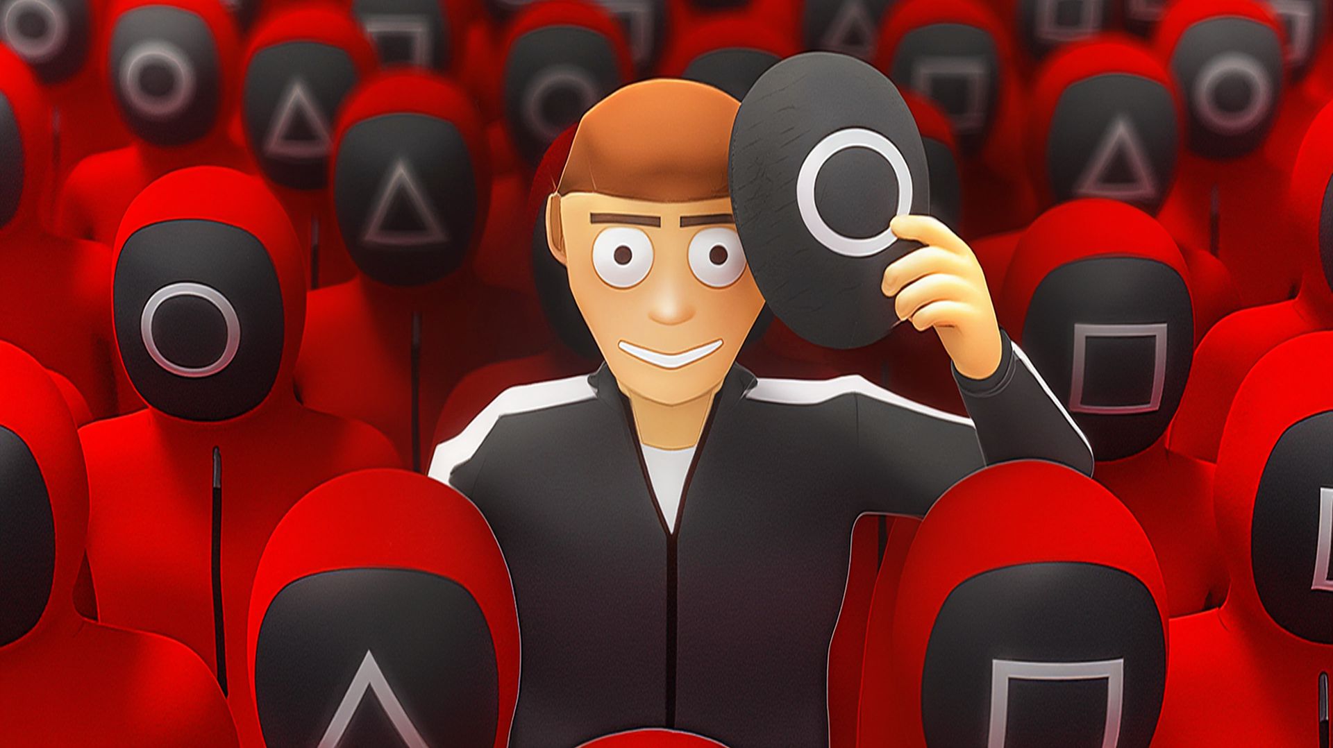 Ржачная Игра в Кальмара🦑 (Crab Game)