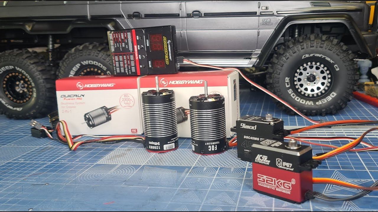HobbyWing Quicrun Fusion Pro 2300KV  Мал да удал и AGF Servo не моей мечты