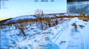 На Славянско-Краматорском направлении зимний вечер для двоих военнослужащих ВСУ закончился фатально