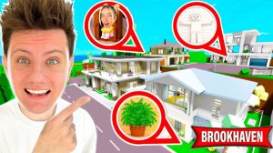 ПРЯТКИ в ДОМАХ в Brookhaven ! Найду ли я ВСЕ секретки?!