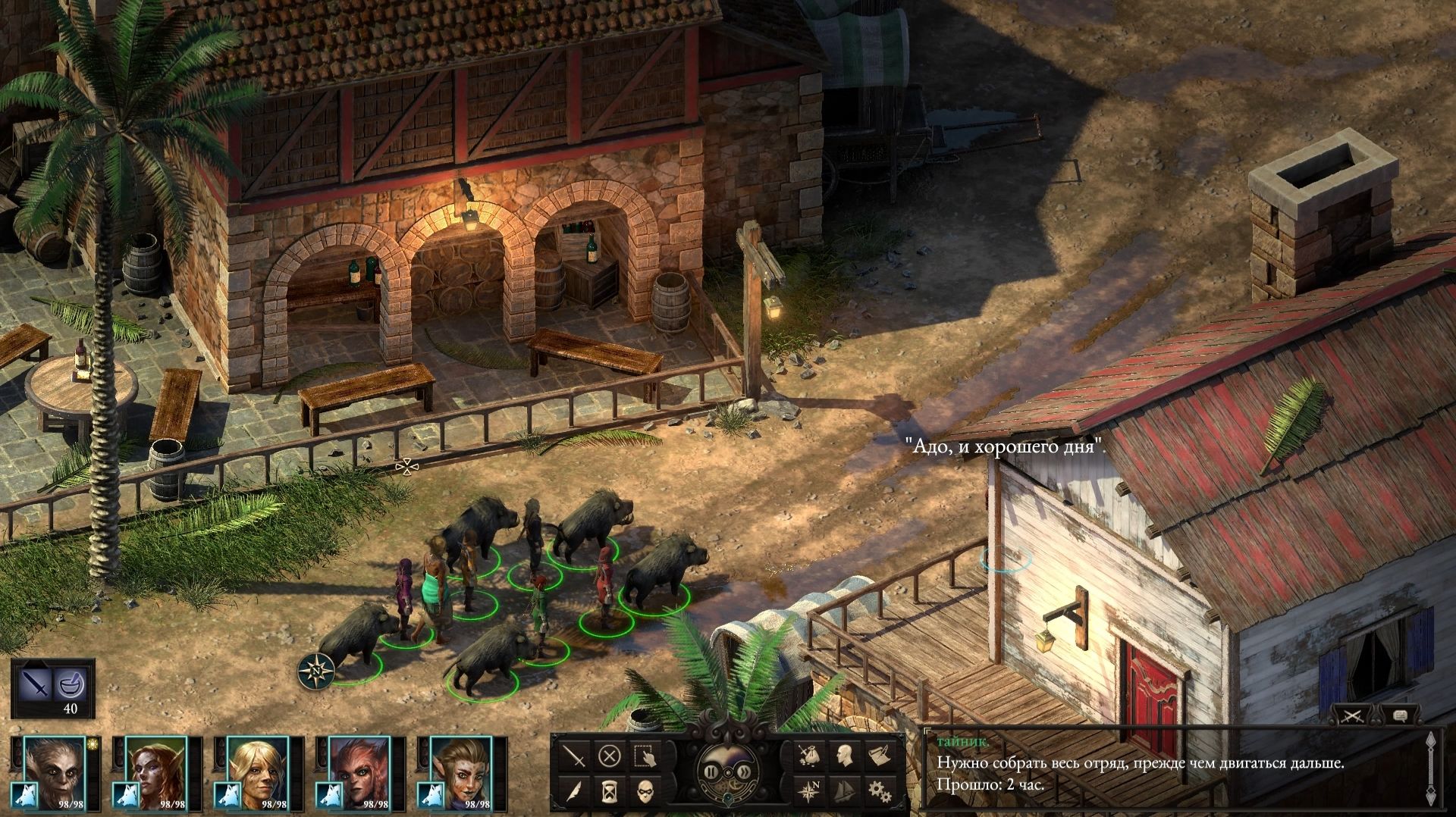 Pillars of Eternity 2 за вепрей