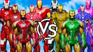 НАСТОЯЩИЙ Железный человек против ФАЛЬШИВОЙ команды Iron Man – Кто победит?