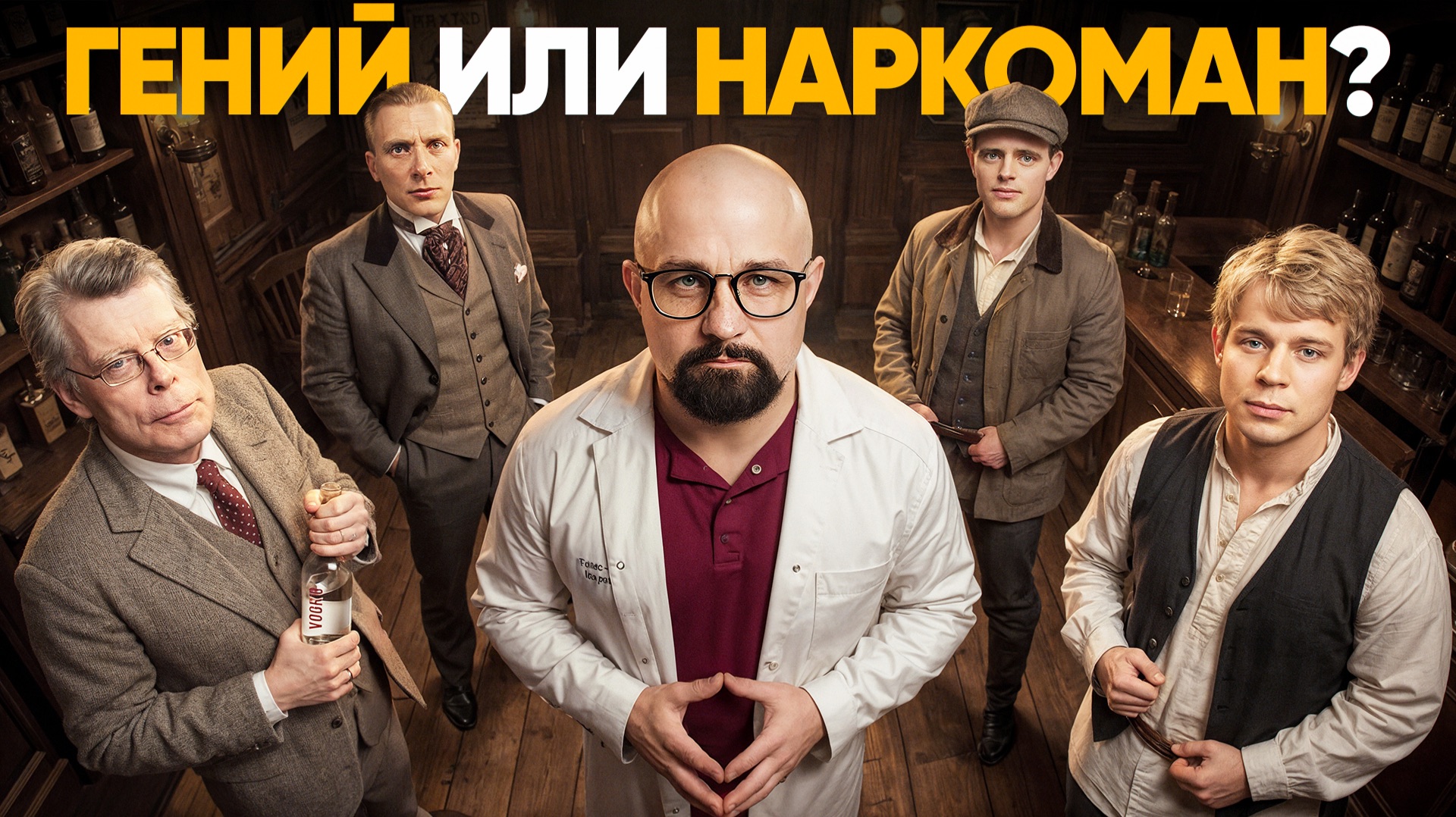 Что убивало гениев? Психиатр раскрывает правду о зависимостях Булгакова, Кинга, Есенина, Лондона смотреть онлайн