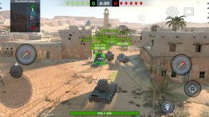 Играю в Tanks blitz