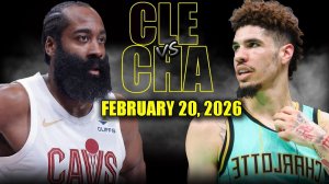 21.02.2026 | ОБЗОР МАТЧА | Шарлотт Хорнетс - Кливленд Кавальерс | Highlights