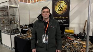 Большой стенд с хорошим выбором: выставка в Крокусе. Втречаемся на стенде "Русский булат"