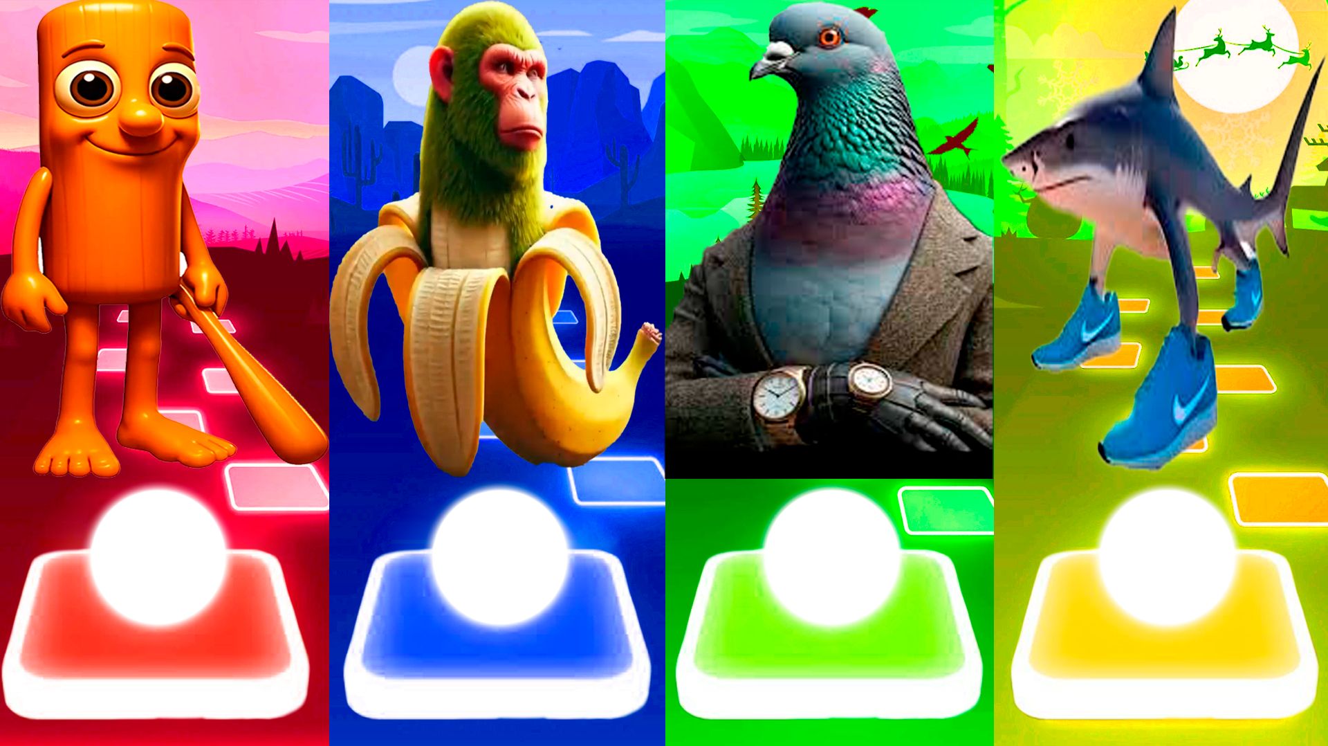 Coffin Dance БРЕЙНРОТ Итальянские Мемы | Tiles Hop №332 смотреть онлайн