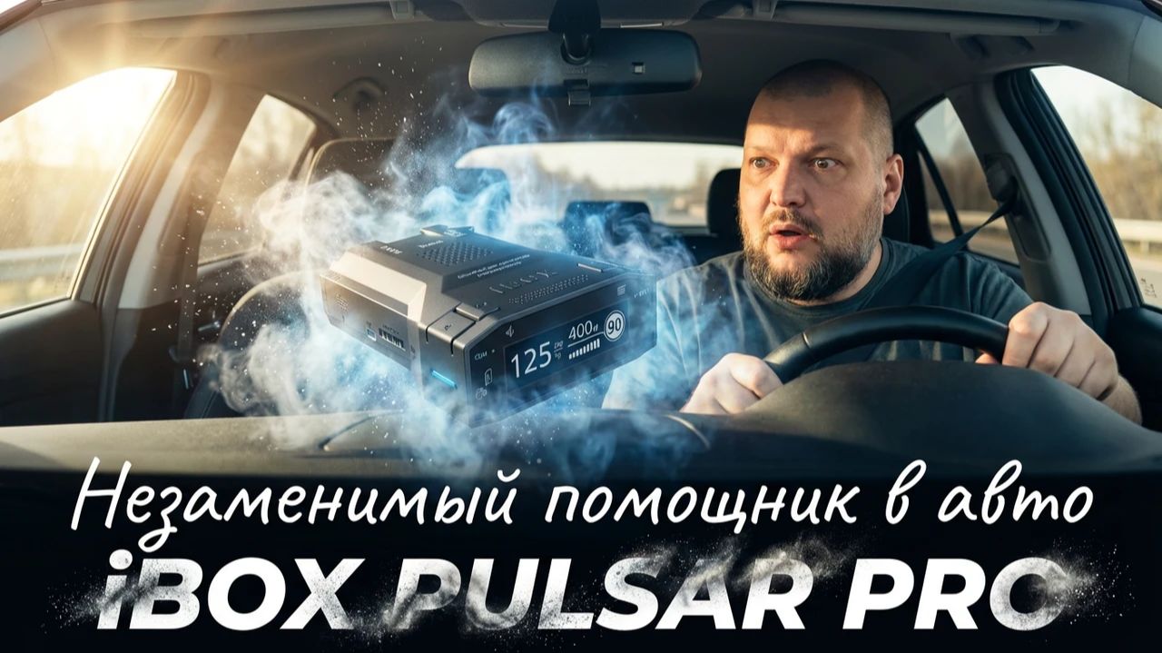 РАДАР-ДЕТЕКТОР ДЛЯ ПОВСЕДНЕВНЫХ ЗАДАЧ: iBOX PULSAR PRO смотреть онлайн