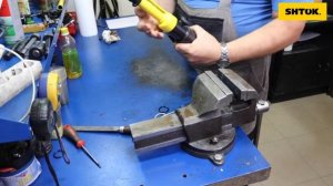 Как заменить манжету на гидравлическом прессе SHTOK.