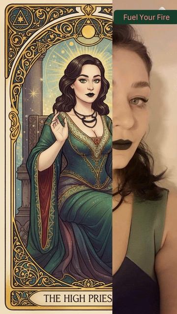 Карта дня "Жрица".